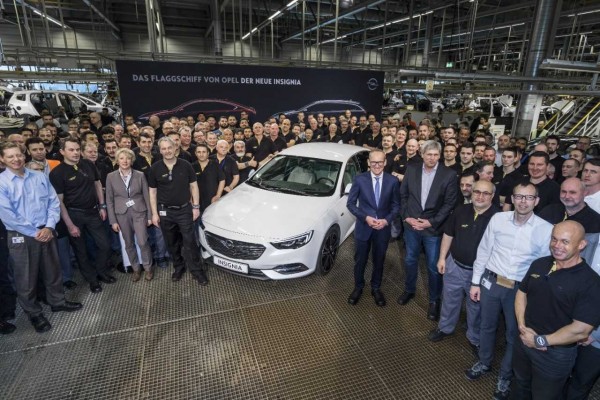 Inicio de producción del nuevo Opel Insignia