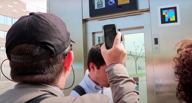 Benidorm implantará en otoño Navilens: el sistema de guiado de personas