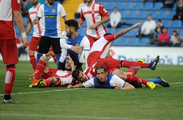 El Hércules ha recibido en la segunda vuelta el 53% de los goles a balón parado