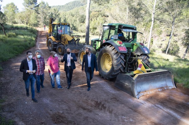 La Diputación destina 916.000 euros para arreglar pistas y caminos rurales de municipios pequeños