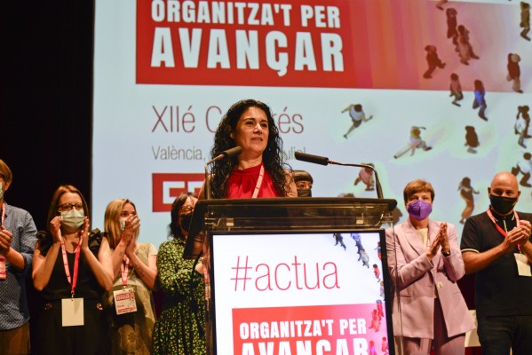 Ana García Alcolea, elegida nueva secretaria general de CCOO PV
