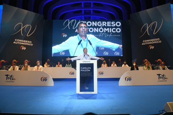 Así queda la nueva ejecutiva del PPCV que preside Carlos Mazón