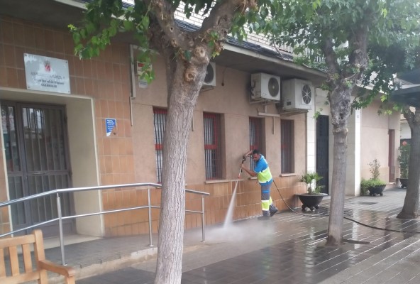 Comienza el plan de limpieza intensiva en las pedanías de Murcia