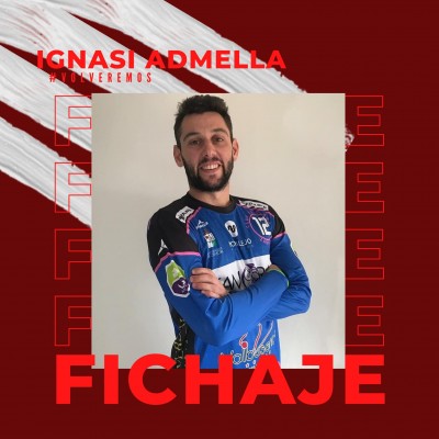 Ignasi Admella, experiencia para defender la portería rojiblanca