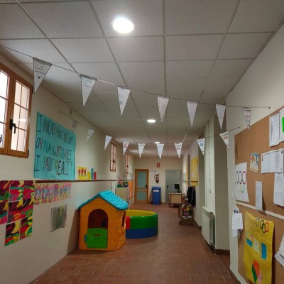 Navajas recalifica un jardín para ampliar el colegio y poner fin a 15 años de problemas de espacio