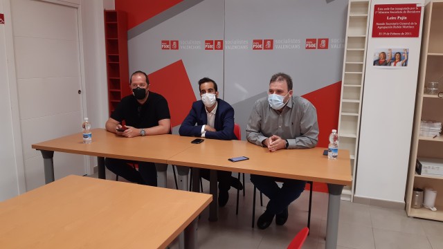 El PSPV-PSOE pide a Toni Pérez y Mazón más implicación local y menos pensar en ascender en el partido