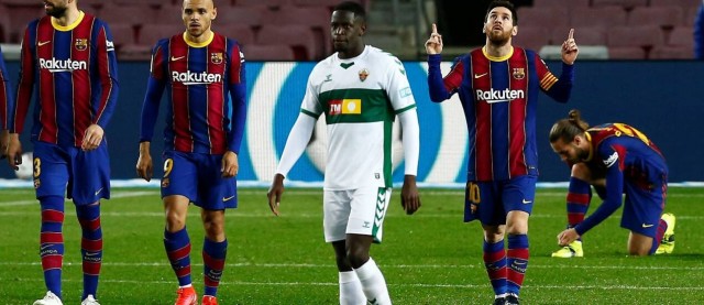 Mfulu se despide del Elche