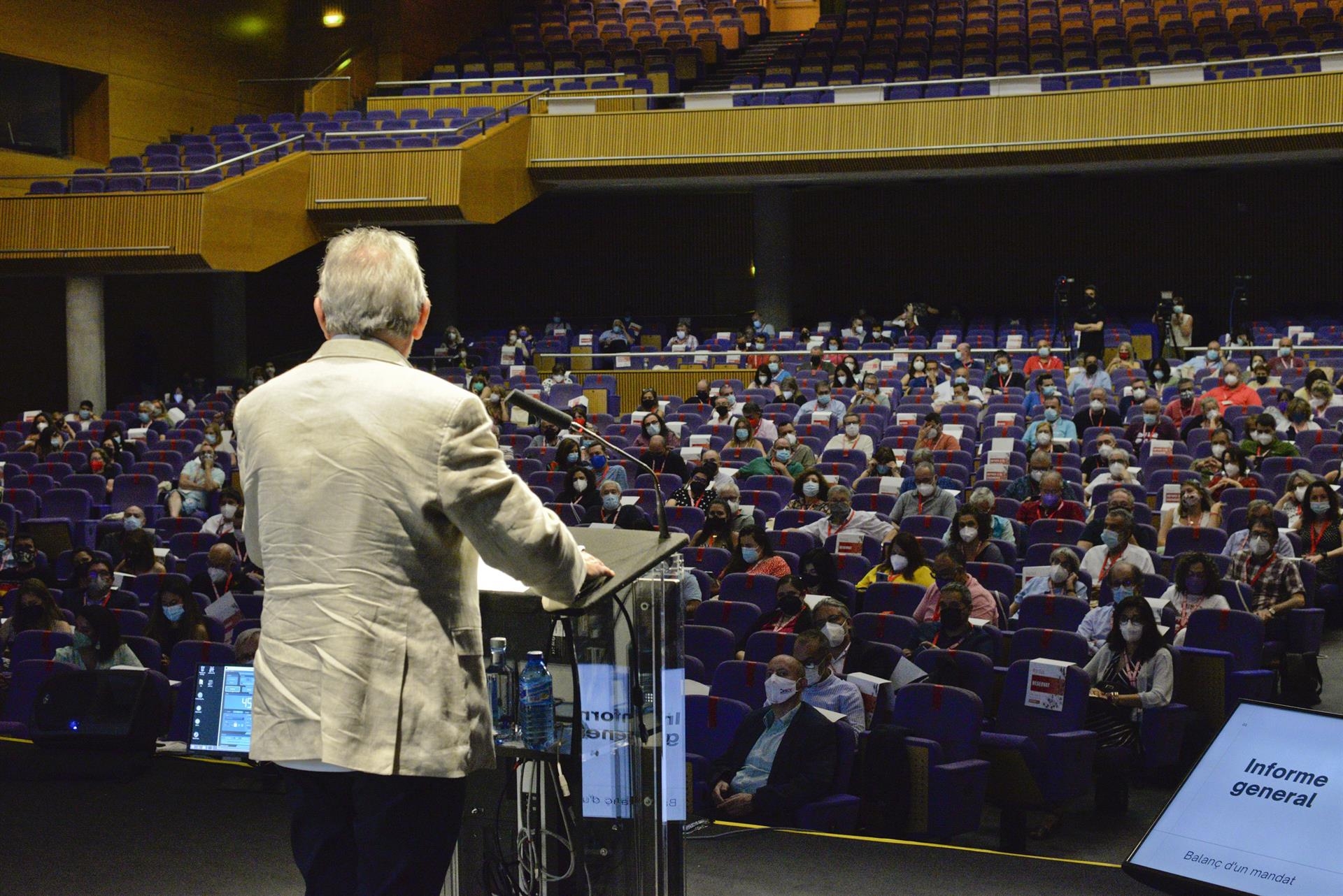 Cruz (CCOO PV) en su informe al Congreso: 