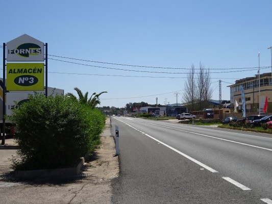 El nuevo acceso de la AP-7 a Xàbia paraliza la unión de los polígonos de Gata y Pedreguer