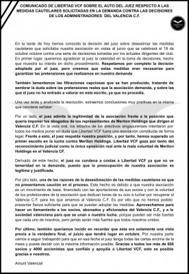 Libertad VCF da por admitida su “legitimidad” en la demanda al club
