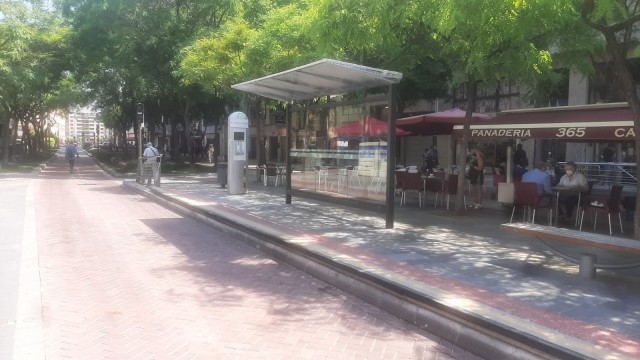 La Conselleria de Obras Públicas renueva las paradas del Tram de Castelló