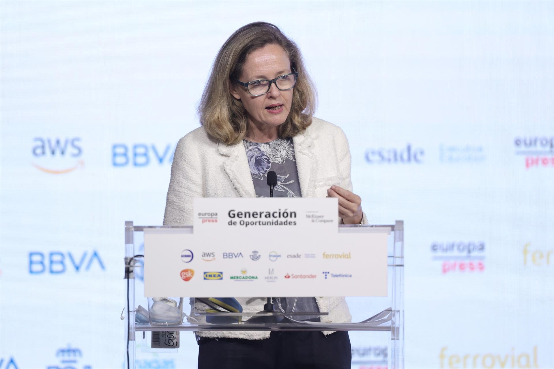 Nadia Calviño. Foto: EDUARDO PARRA/EP - 