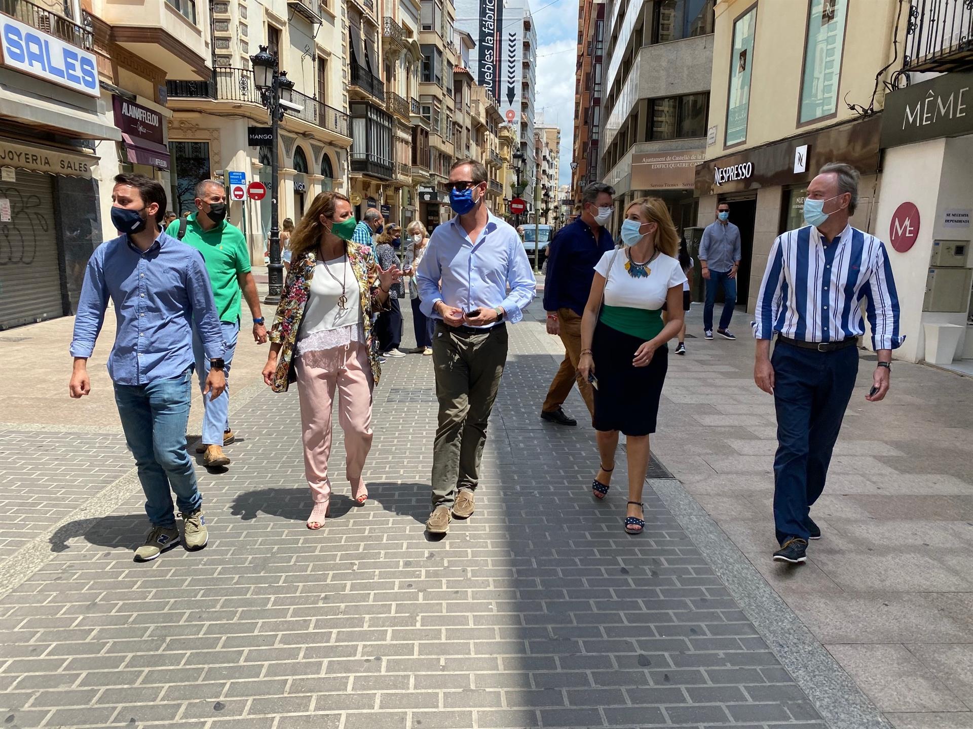 Maroto (PP) pide ayudas para el comercio local y rechaza el 