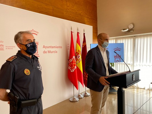 Murcia movilizará 53 agentes al día y pondrá controles en las pedanías durante el verano