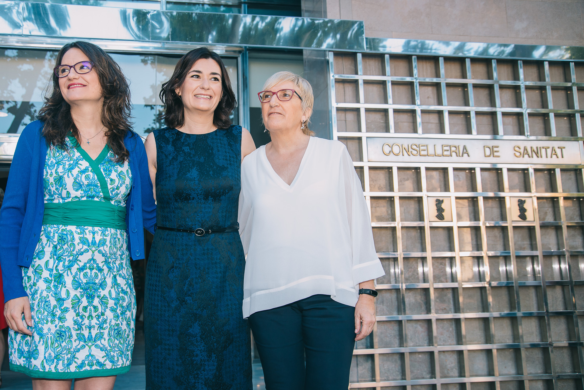 Mónica Oltra, Carmen Montón y Ana Barceló. Foto: KIKE TABERNER - 
