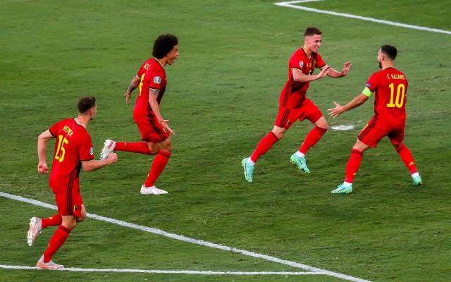 Thorgan Hazard mete a Bélgica en cuartos y elimina al vigente campeón