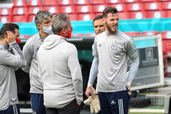 España prepara los octavos sin De Gea

