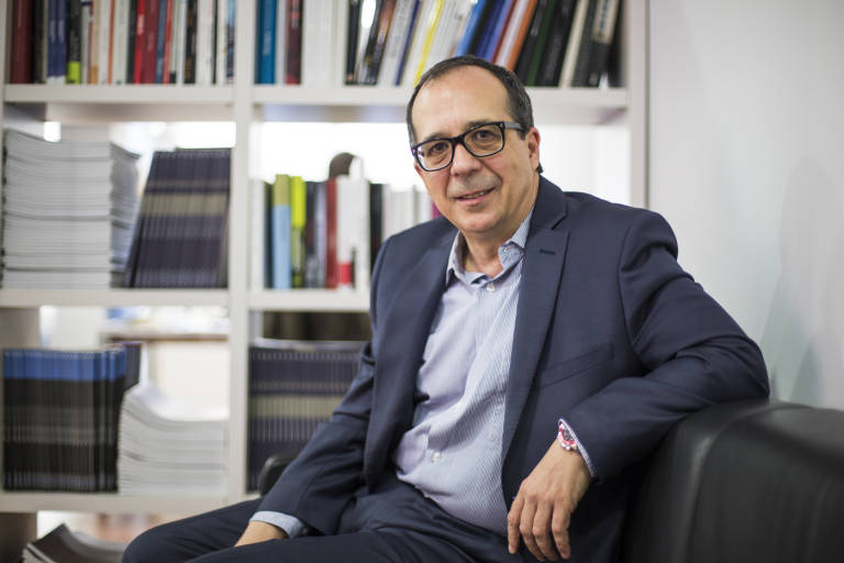 El presidente de la Corporació Valenciana de Mitjans de Comunicació, Enrique Soriano. Foto: EVA MAÑEZ  - 