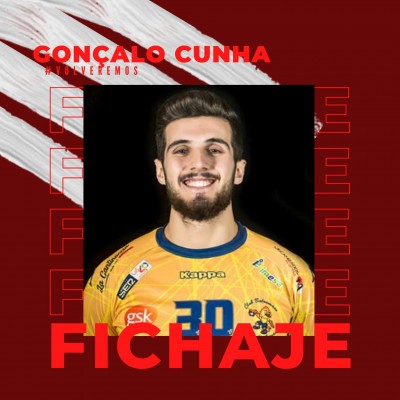 Gonçalo Cunha, nuevo central del Fertiberia Balonmano Puerto Sagunto