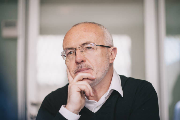 El secretario general de Podemos en la Comunitat Valenciana, Antonio Montiel. Foto: KIKE TABERNER  - 