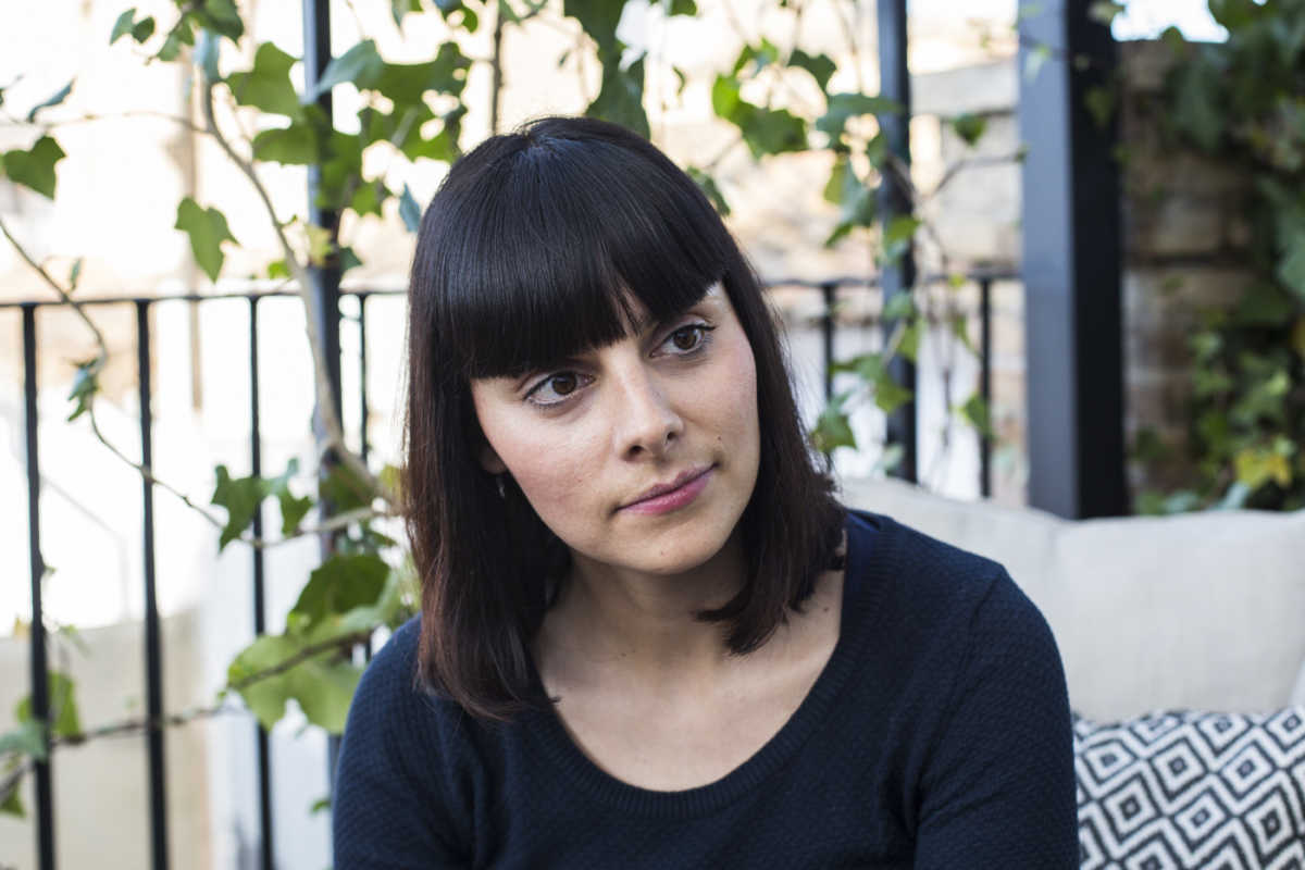 Sandra Mínguez, diputada de Podemos. Foto: EVA MÁÑEZ - 