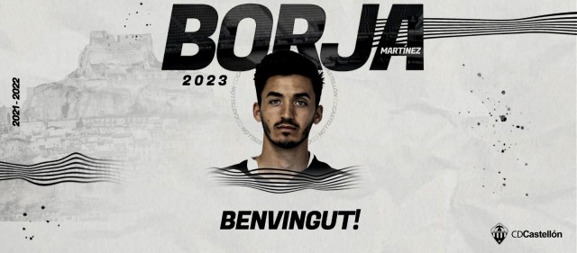 El Castellón incorpora a Borja Martínez como refuerzo para la medular