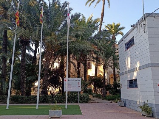Cruz Roja quiere rehabilitar la casa de López Mezquita en Elche con un proyecto ambiental y social