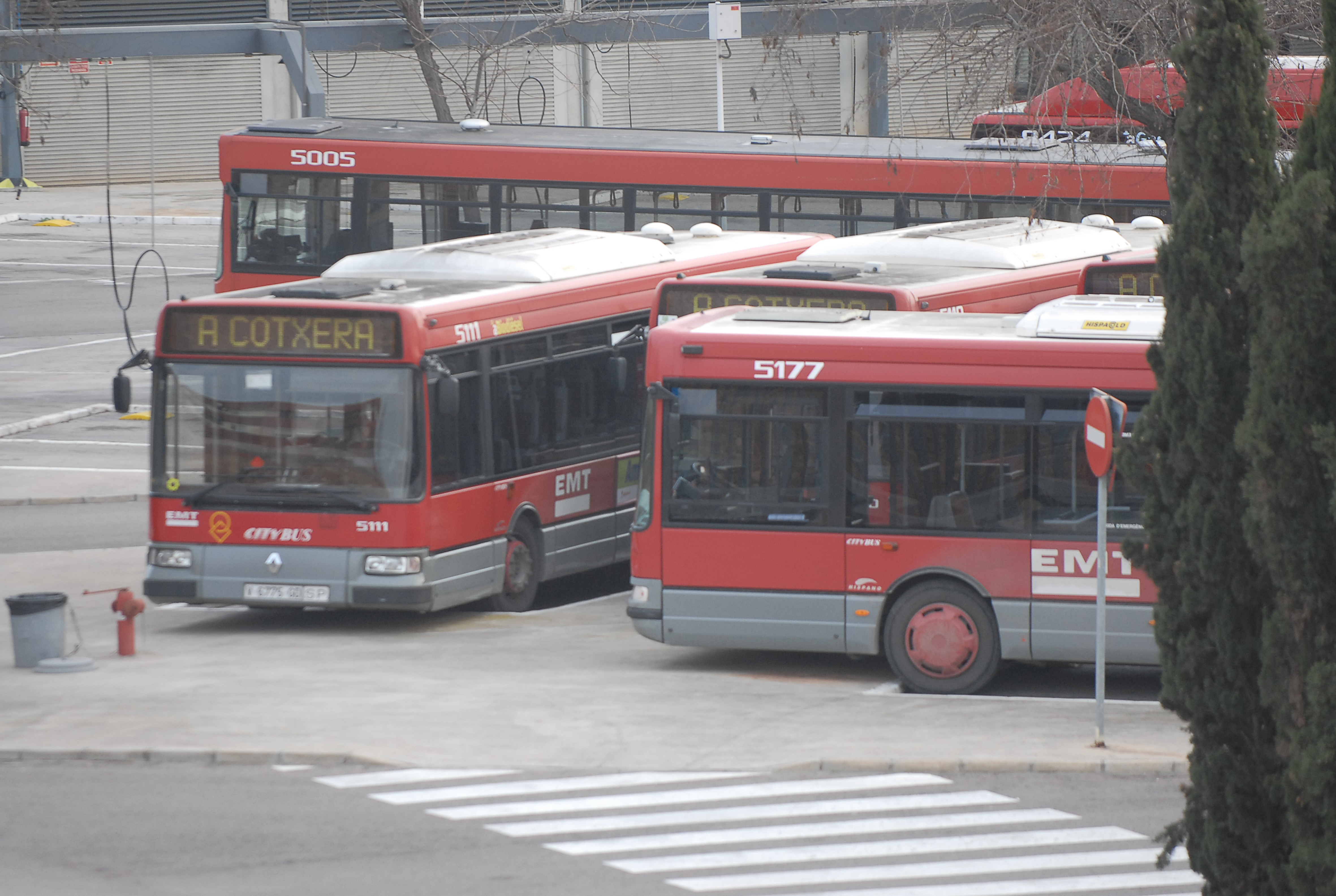 Fotografía de recurso de autobuses de la EMT. Foto: KIKE TABERNER - 