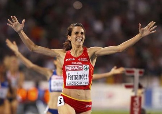 Nuria Fernández campeona de Europa 2012 tras la sanción a Bulut
