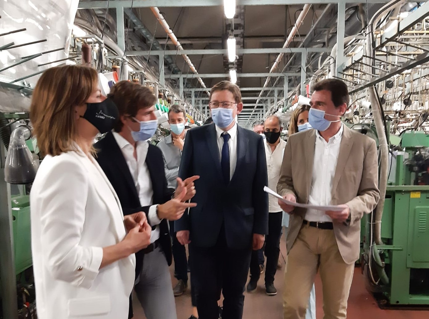  Puig pide prudencia sobre el uso de la mascarilla: 