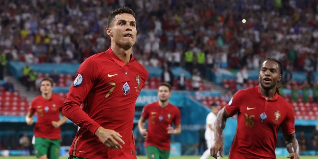 Cristiano Ronaldo, mayor goleador internacional de siempre junto a Ali Daei