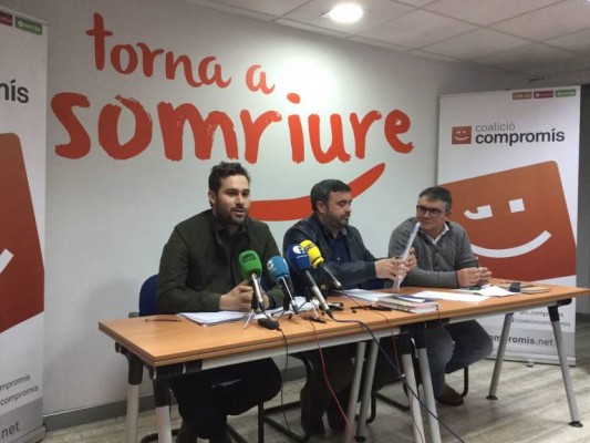 Compromís lamenta que el PP les llame 'soplón' en el 'caso Fitur' Alicante