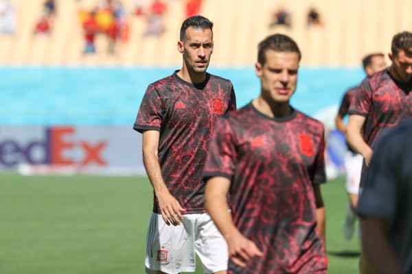 Busquets, elegido 'estrella' del partido

