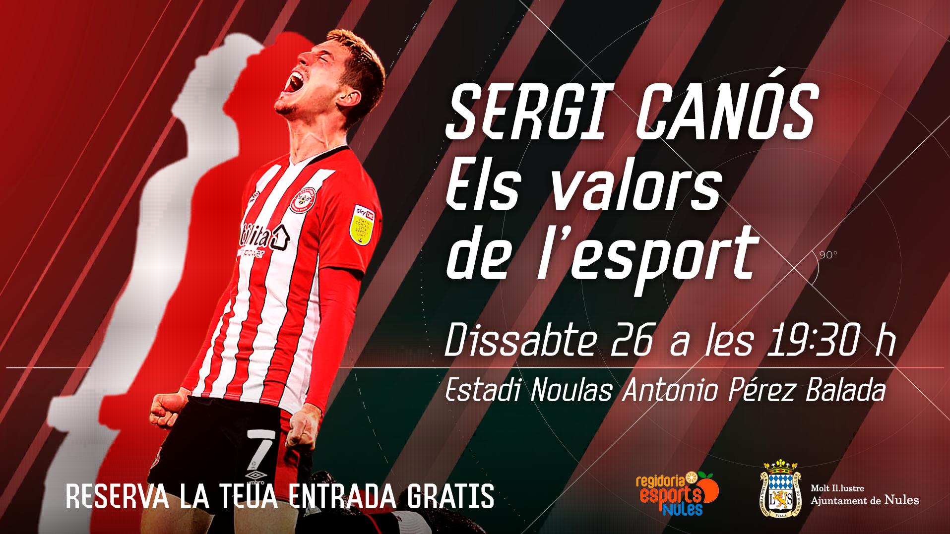 Nules rendirá homenaje a la trayectoria del futbolista Sergi Canós