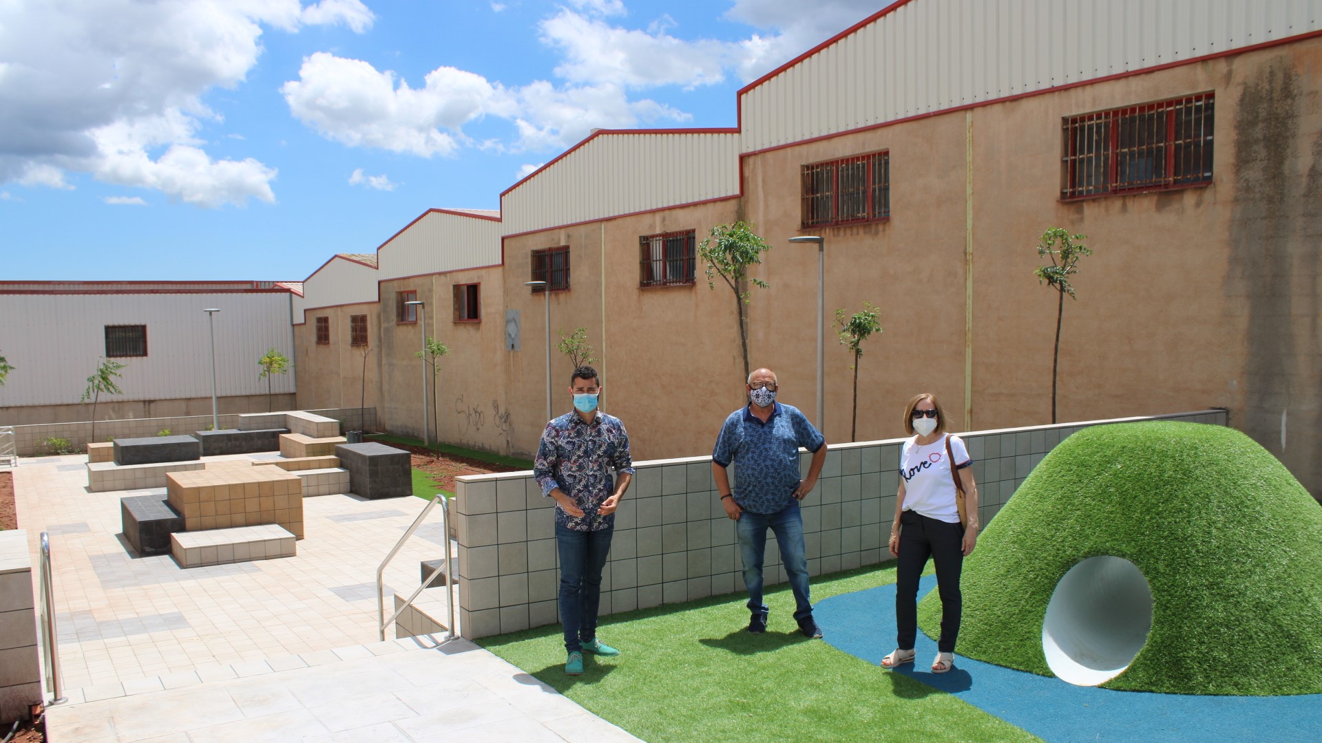 L'Alcora invierte 160.000 euros en transformar un solar en un parque infantil y zona verde