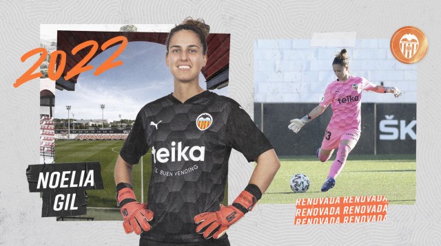 El Valencia renueva a la guardameta Noelia hasta 2022