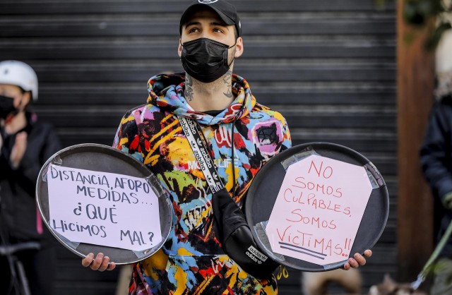 CEOH pide permitir las pistas de baile con un 33% de aforo y recuperar el servicio en barra