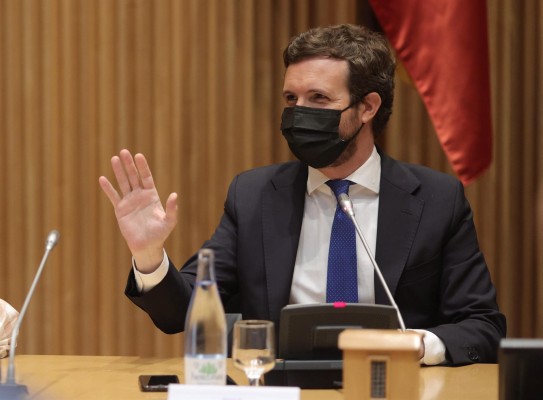 Pablo Casado pedirá la legitimidad para recurrir los indultos tras ser posible objetivo de los CDR