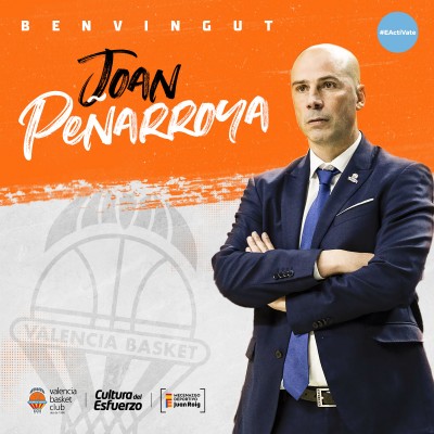 Joan Peñarroya, nuevo entrenador de Valencia Basket