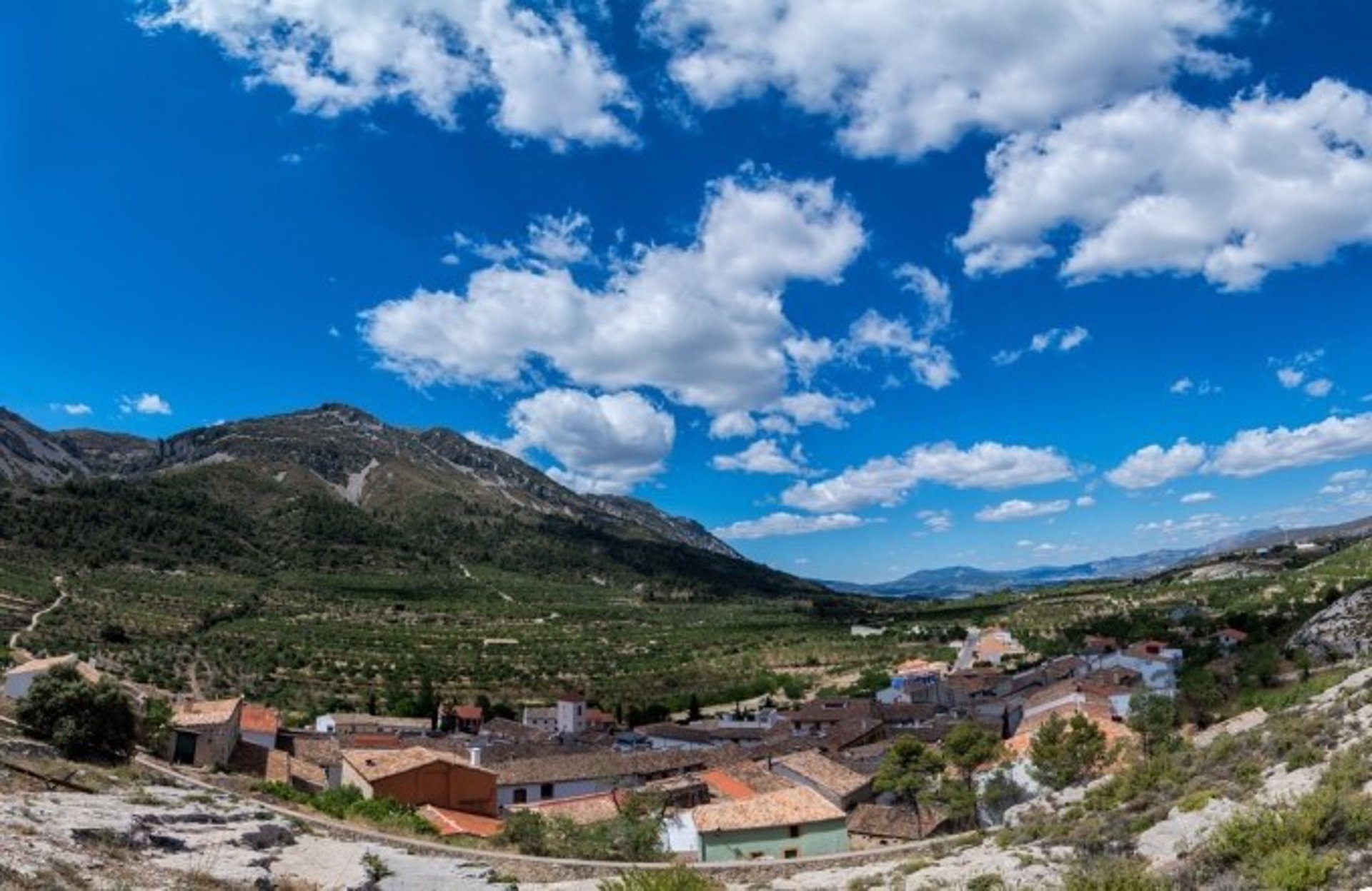 Uno de los pueblos de interior de la Comunitat. Foto: GVA - 