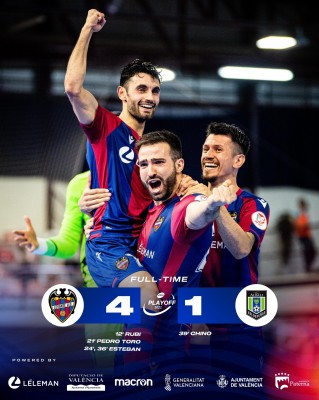  El Levante FS hace historia y jugará su primera final liguera