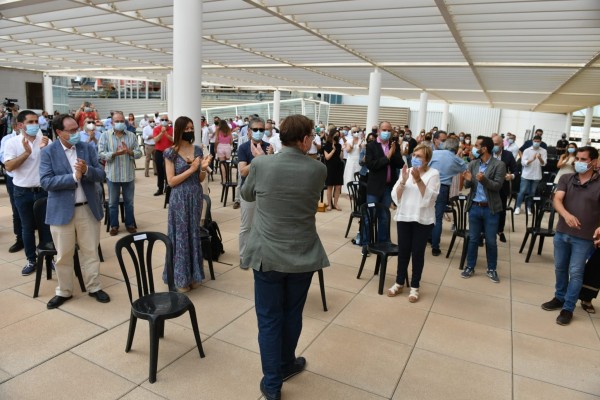 Palacio y Mayor se suman al aniversario del Botànic para aplaudir la gestión de Puig