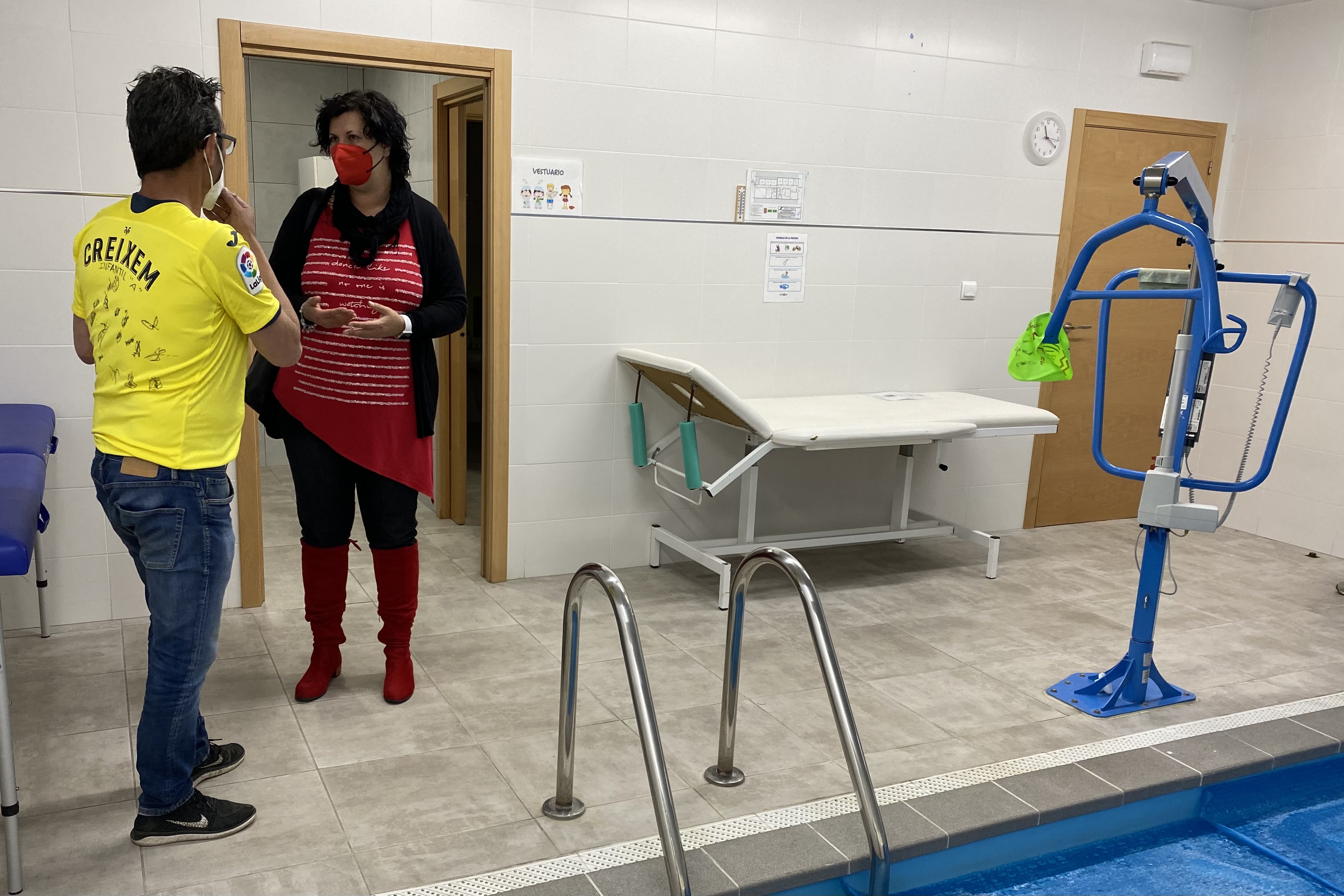 La Diputación avala el trabajo de 'Creixem Vinaròs' para ayudar a los menores con discapacidad

