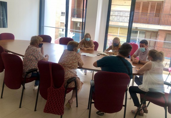 Almassora expone al vecindario de Botànic Calduch su remodelación por valor de 180.000 euros