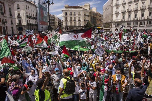 La Marcha Saharaui reúne a cientos de personas para protestar contra la vulneración de derechos