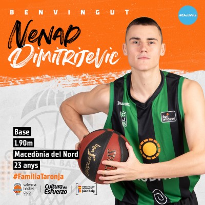 Valencia Basket confirma la llegada de Dimitrijevic tras un año cedido en la Penya