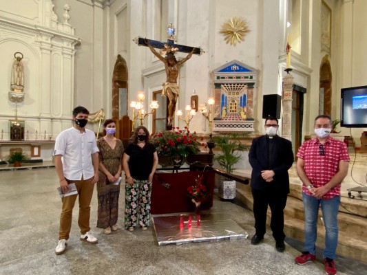 La Diputación recupera el esplendor de la imagen del Cristo de la Piedad de Sot de Ferrer

