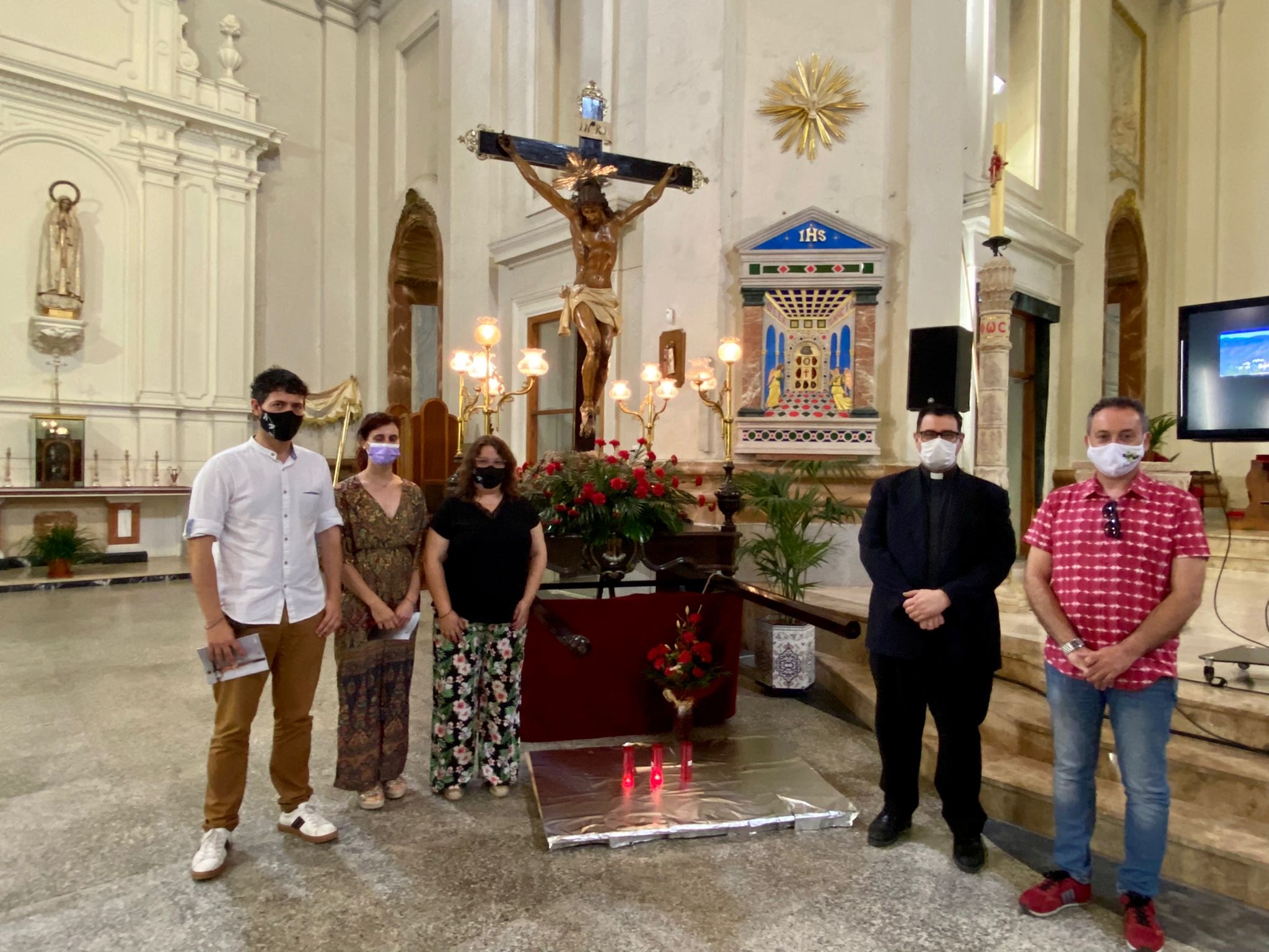 La Diputación recupera el esplendor de la imagen del Cristo de la Piedad de Sot de Ferrer

