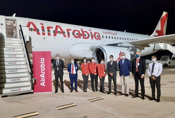 El Aeropuerto de Corvera estrena la ruta que conecta por primera vez a la Región con Marruecos