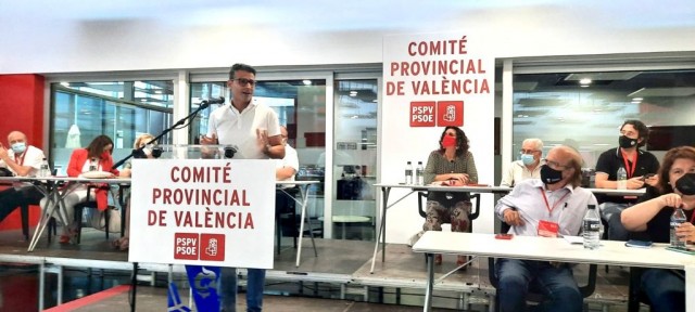 Primeras escaramuzas en el PSPV: saltan chispas entre 'abalismo' y 'ximismo' en el comité 
provincial 